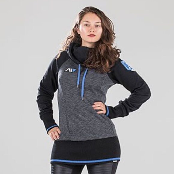 Bioware Mass Effect Andromeda Pathfinder Ladies Cowl Hoodie - Picture 2 of 6